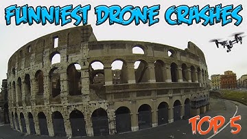 Top 5 Funniest Drone Crashes
