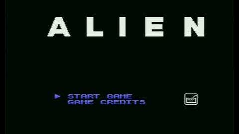 Alien for MSX (Pre-Alpha)