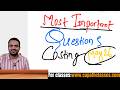 Most Important Topics and Questions of Costing for May 2026 exam| Costing Must Do List