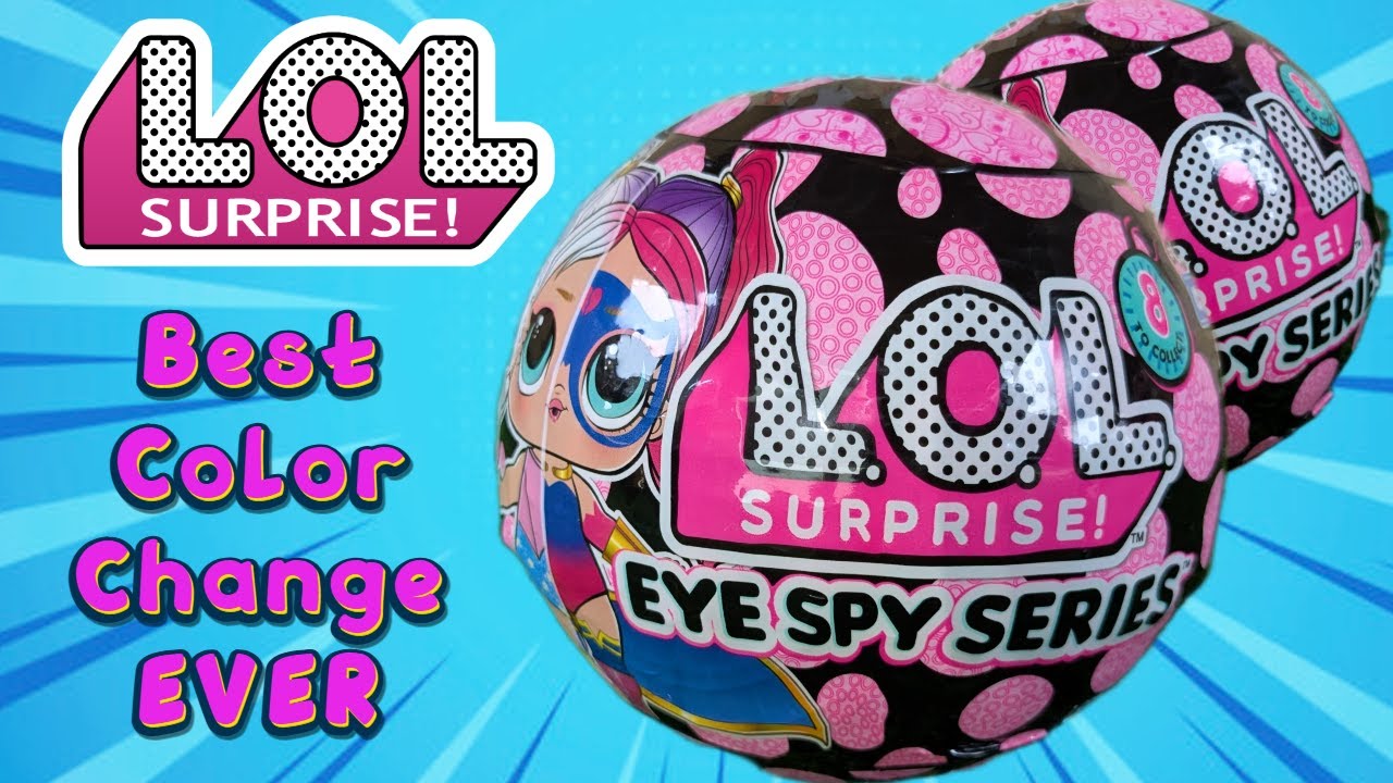 Who’s Hiding Inside? Opening L.O.L. Surprise Eye Spy Tots!