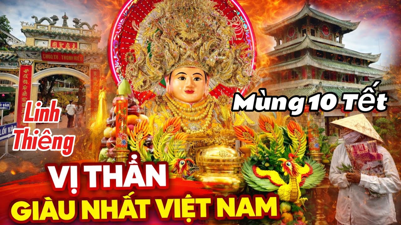 MIẾU Bà Chúa Xứ mùng 10 TẾT Bất Ngờ Trời Chuyển Mưa. Lượng Khách Giảm Dần Sau Tết 