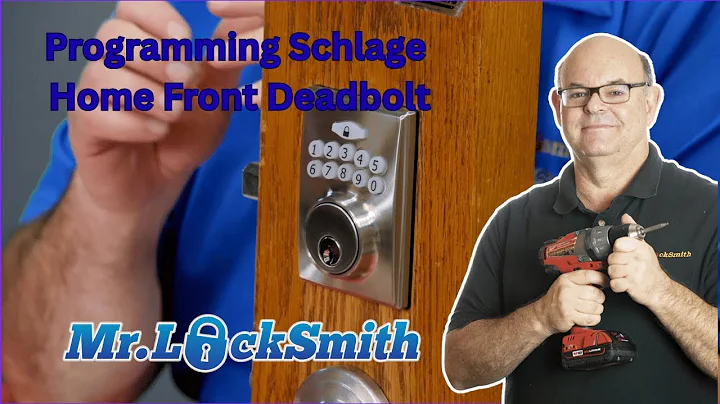 Programming Schlage Home Front Deadbolt 3 of 4