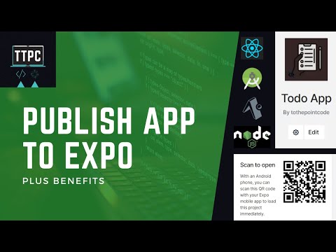 Publishing Expo React Native Apps to Expo