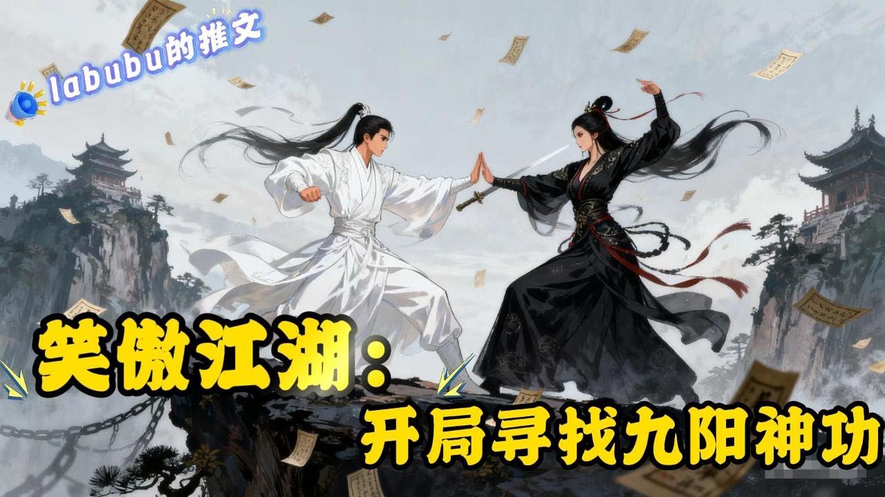 完结：宁辰穿越到笑傲江湖世界，成为岳不群的小师弟，为了改变华山派的悲惨结局，宁辰孤身前往昆仑山，挖出张无忌埋藏的九阳神功，武功突飞猛进后，重返中原.....#武侠#笑傲江湖