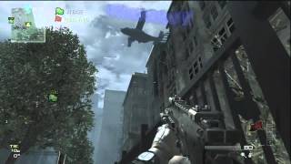 NEW MW3 Glitches - Out and on top of map on Downturn (Easiest Way!)