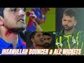 Ihsanullah deadly bouncer to najeebullah  ihsanullah bowling pak vs afg  sports corner