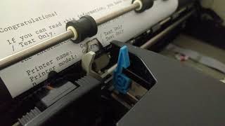 IBM Personal Wheelwriter Printing from Window 98