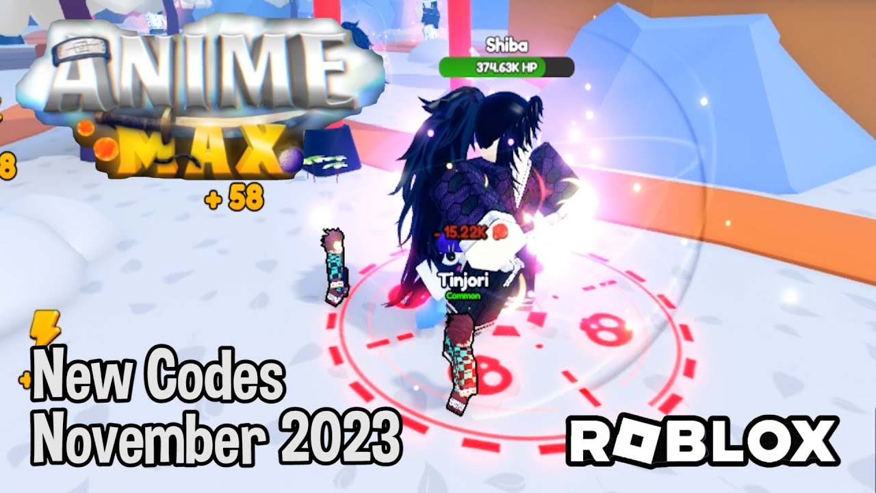 Anime Max Simulator codes December 2023