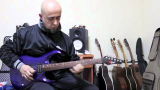 Murat ibze - Pink Floyd - Comfortably Numb (fretless guitar-perdesiz gitar)