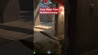CS2 Overpass Short Pipe Molotov Lineup #counterstrike2 #cs2