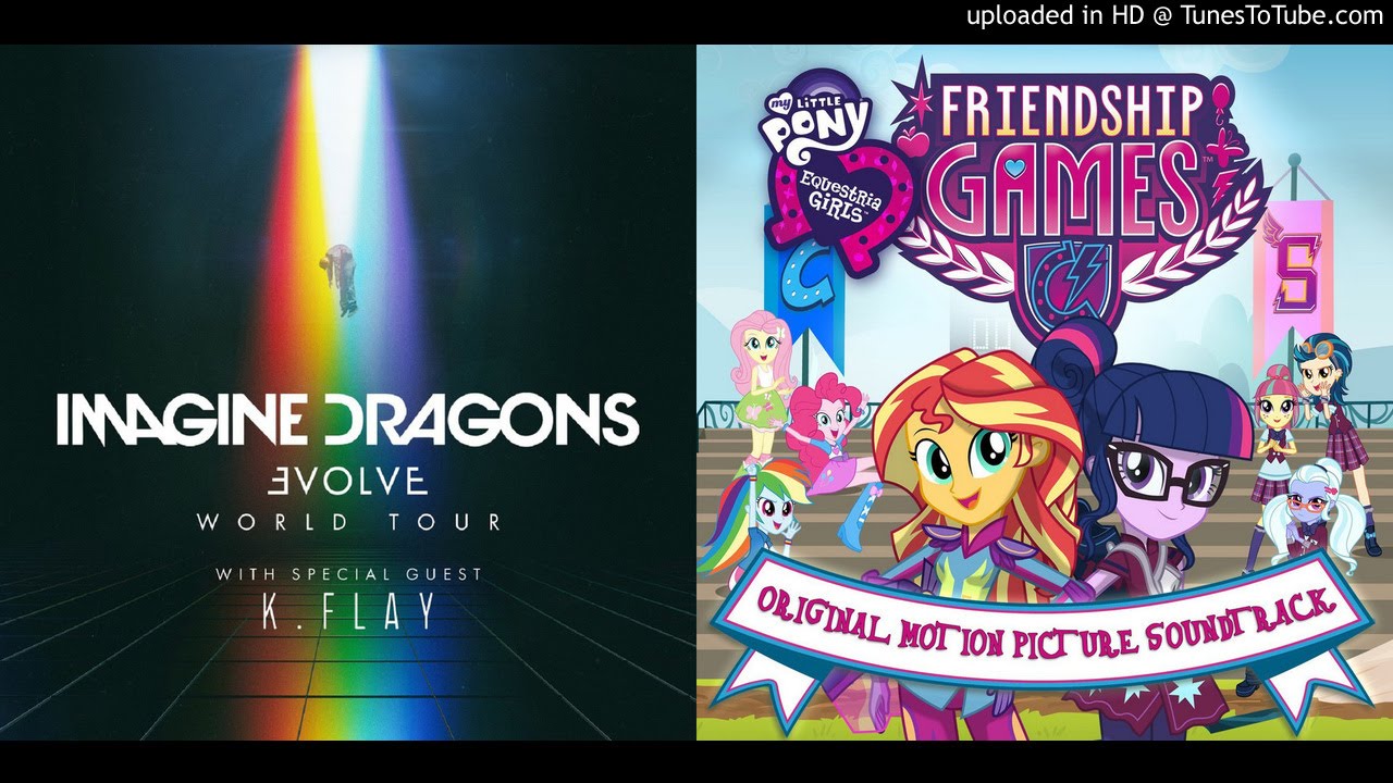 [Mashup] My Little Pony vs Imagine Dragons: Unleash the Believer
