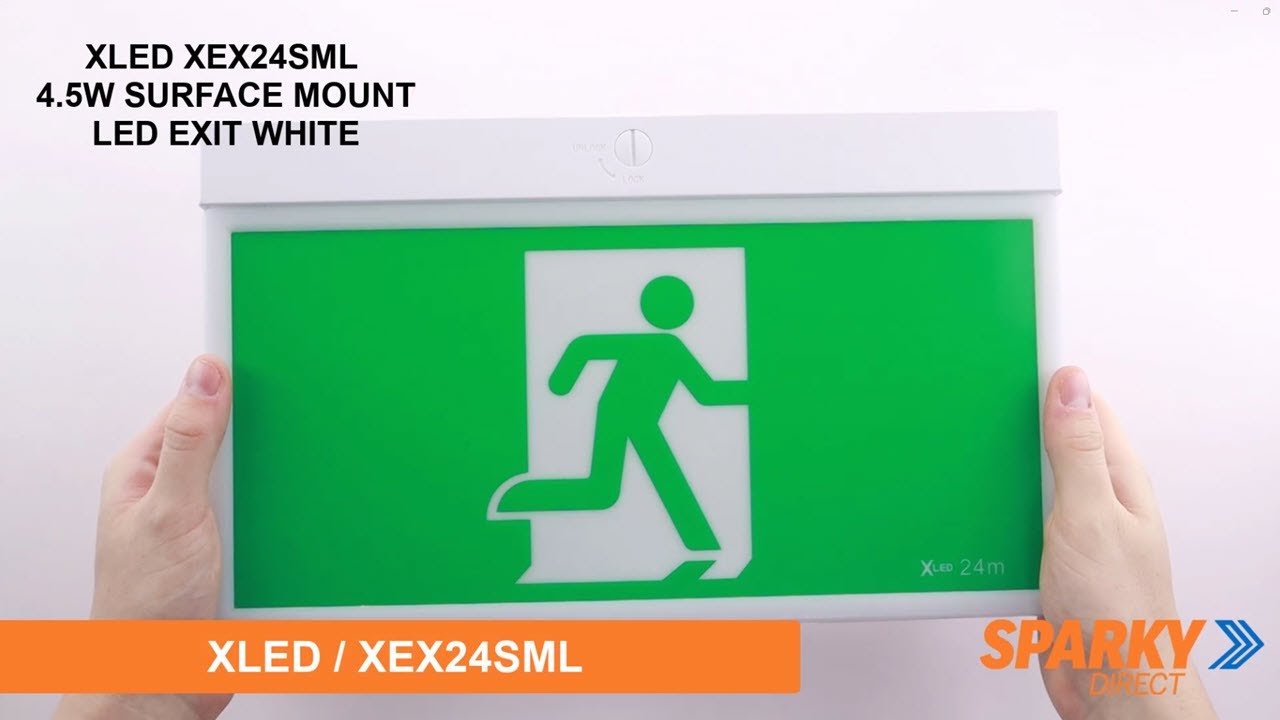XLED XEX24SML | 4.5W Surface Mount LED Exit | White