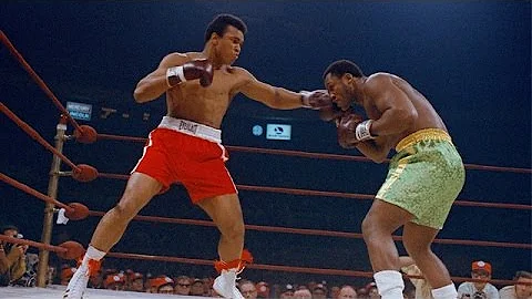 How many times did Muhammad Ali lose to Joe Frazier?