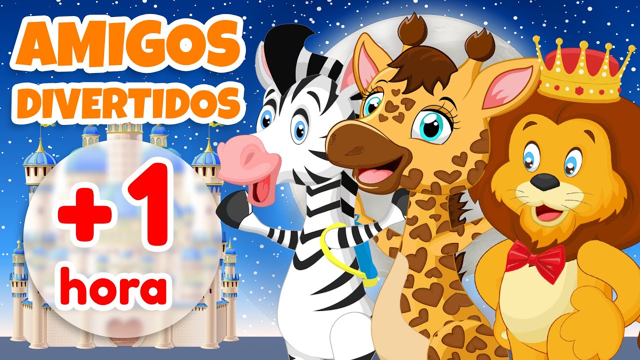 Amigos Divertidos - Giramille +1 Hora | Desenho Animado Musical
