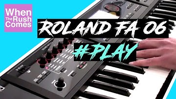 Roland FA-06 synthesizer | Play (sounds demo)