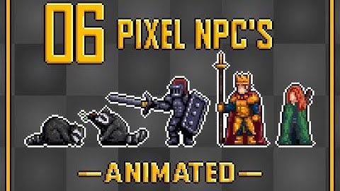 NPC Characters 8 - Pixel Art