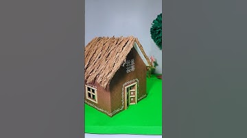 Hut Model for School Projects/ Kaccha House Model/ Types Of Houses