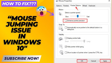 How to Fix Mouse Jumping Issue in Windows 10