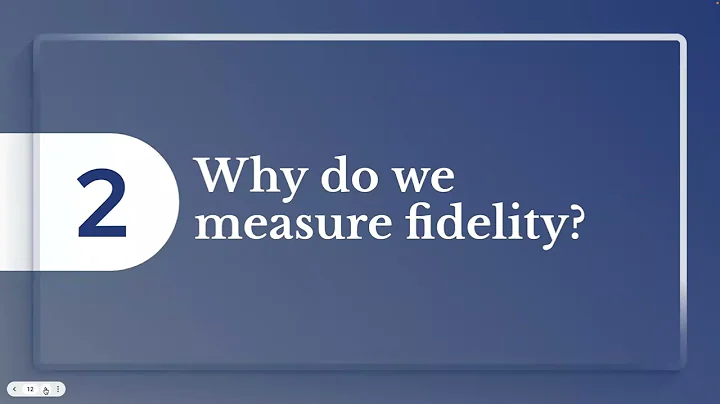 SISEP Fidelity Webinar