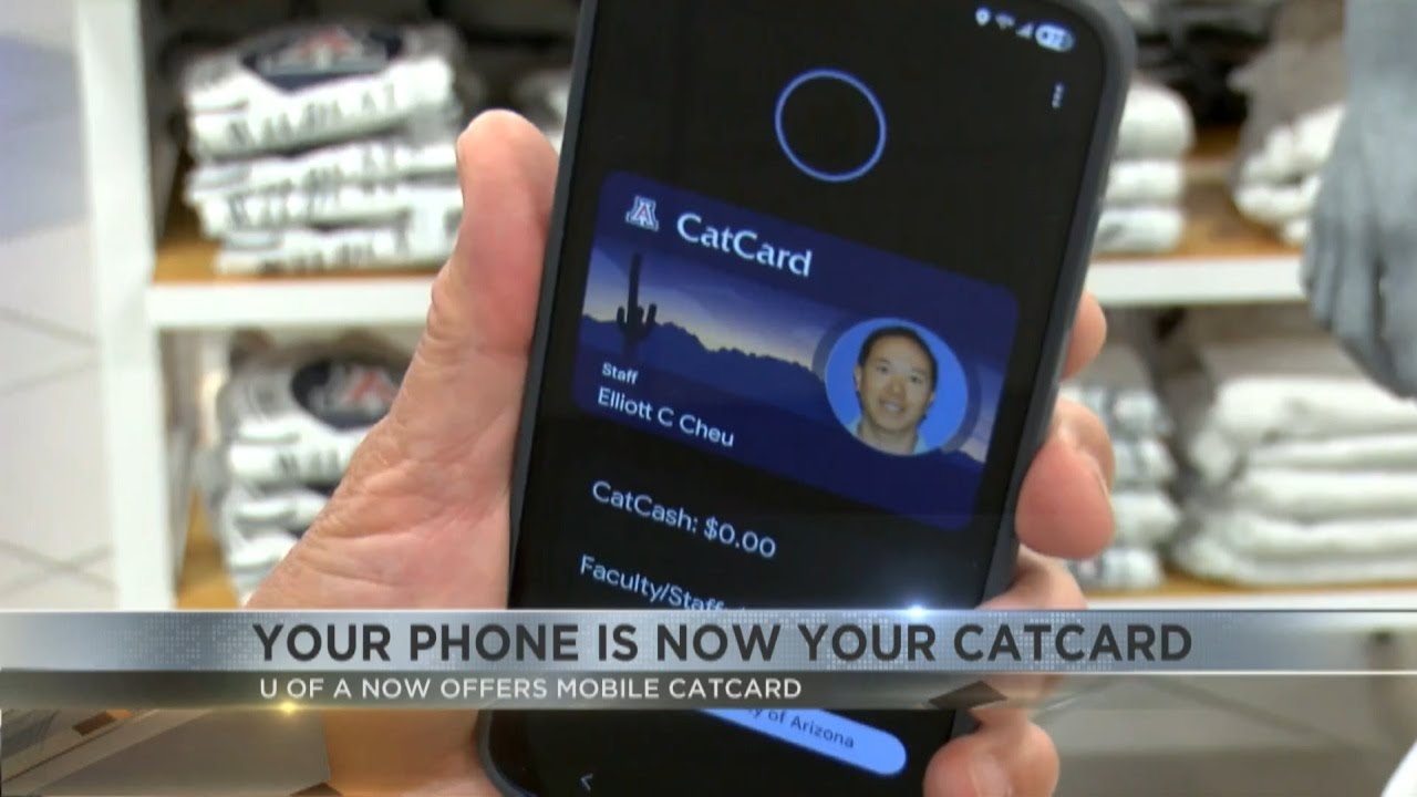 University of Arizona adds CatCard on phones - YouTube