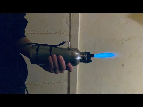 Alcohol Powered Cannon