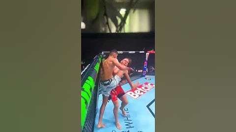 KO of the night 💥by Fares ziam. #ufc #mma #KO #ufcnight
