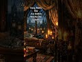 Cozy Rain | Witch's Sanctuary Ambience | Relaxing Sounds (ASMR) for Unwinding, Deep Focus or Rest