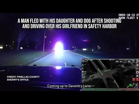 Body cam: Florida man accused of shooting girlfriend, running her over arrested