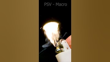 Lighter burning close-up #macrovideo #macro