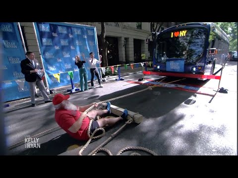 Live's Record Breaker Week: Kevin Fast Breaks World Record for Heaviest Vehicle Pulled