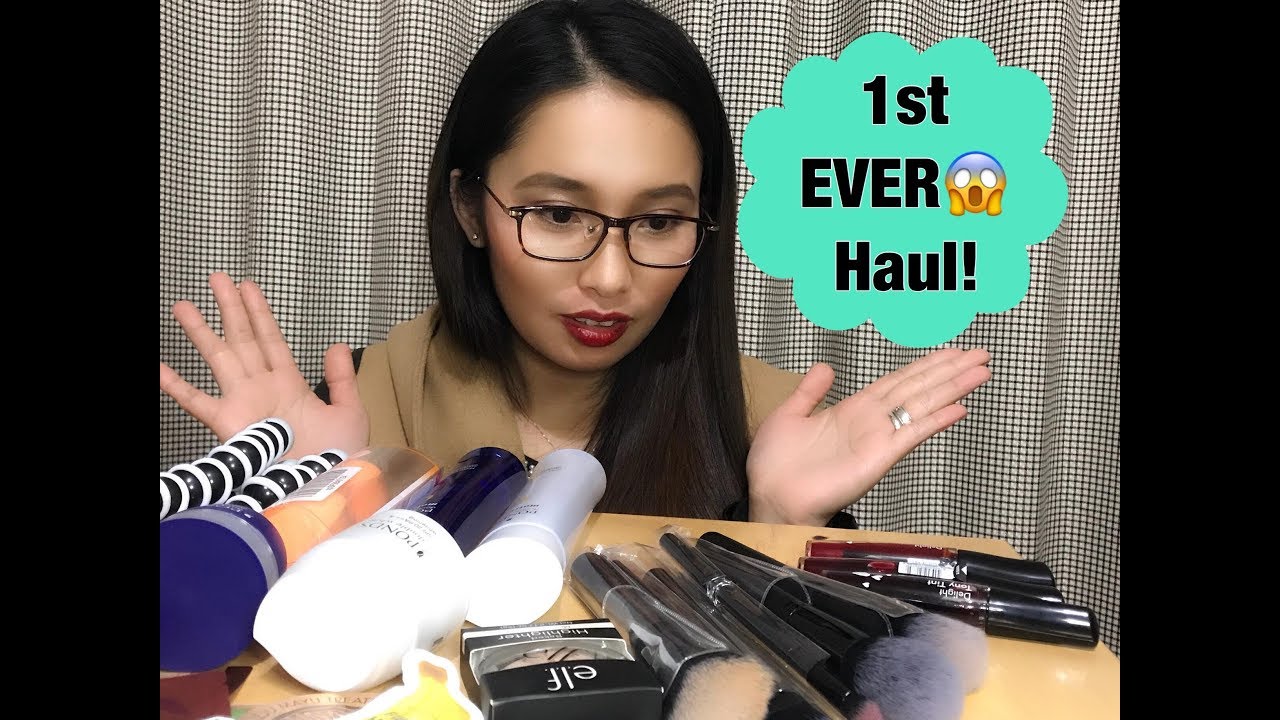 MY FIRST EVER HAUL | Galy Gascon