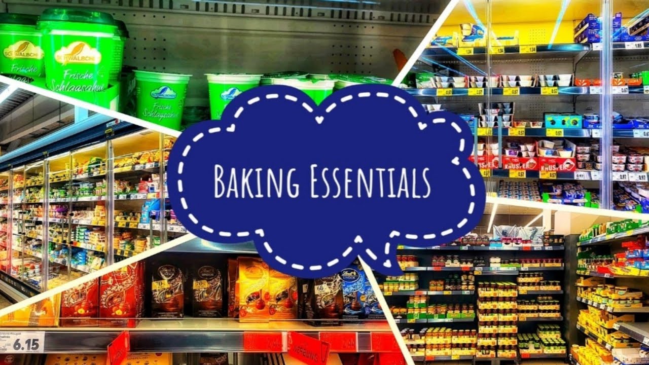 Baking Ingredients for beginners Backing Essentials YouTube