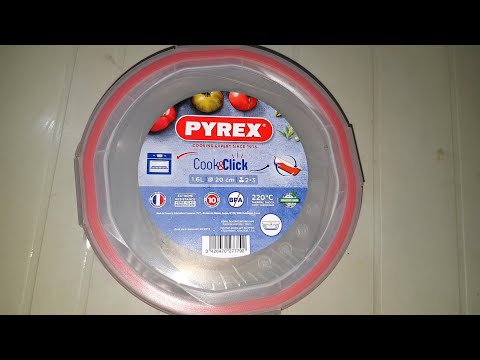 Pyrex Cook and Click 1.6l: unboxing. Free with 26 stamps at Continente