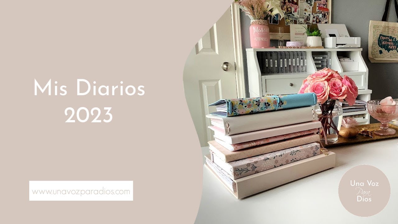 Mis Diarios 2023 | Ideas para tus Libretas Cristianas