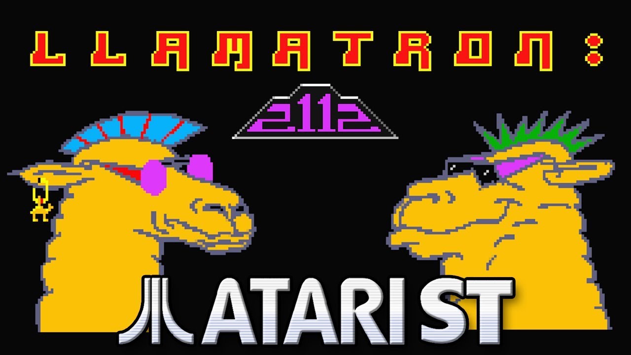 Llamatron - Quick Look - Atari ST - YouTube