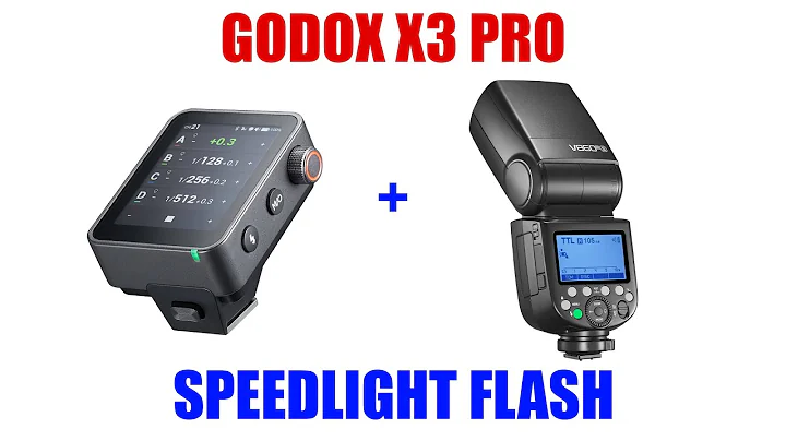 Godox X3 Pro Wireless Flash Trigger w/ Speedlight Flash [ V860 III Connect/Link Tutorial ]