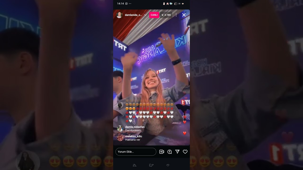 Damla Nida Kurtaran canlı yayın @damlanida_official