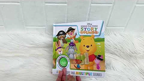 Winnie the Pooh Story Sound Book with 4 fun sounds!