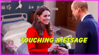 Prince William TOUCHING MESSAGE To Princess Catherine Melt Her Heart While Recovering From Surgery