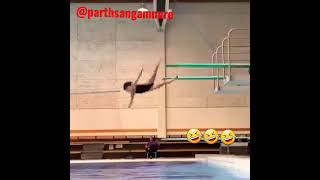 #Funny gif Swimming pool fails🏊‍♂️🏊 🤣🤣🤣#shorts #comedy #fails #lol #divingfails #meme #viral