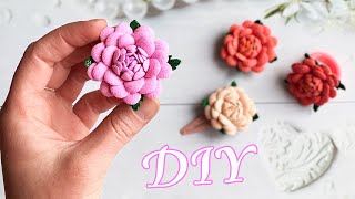 Как сделать Цветы из глиттерного фоамирана / DIY Flowers from Glitter Eva Foam / Flores de Goma Eva