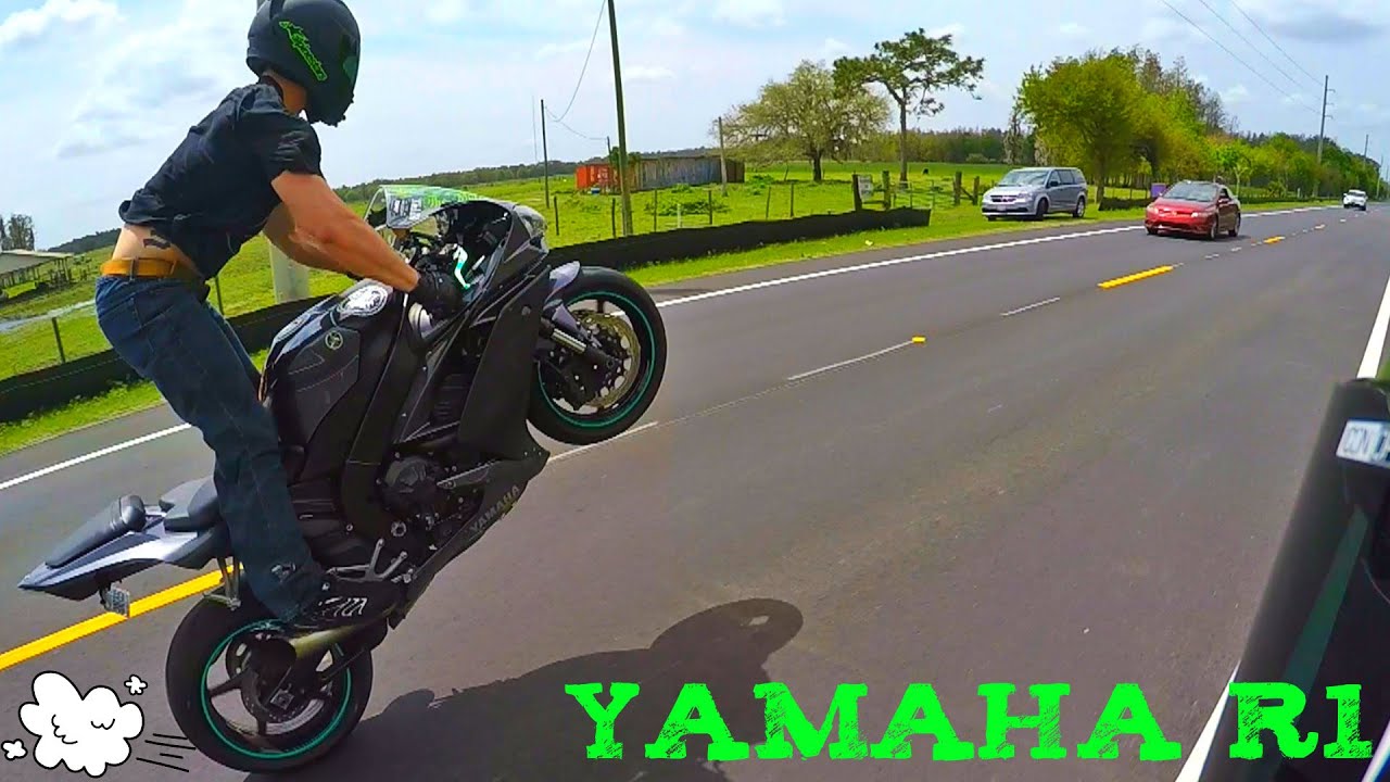 110mph High Speed Wheelie! (177kmph)