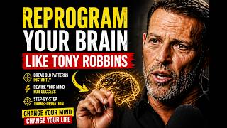 "Reprogram Your Brain Like Tony Robbins (Step-by-Step Guide)"