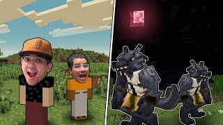 A LUA FICOU VERMELHA E VIRAMOS LOBISOMENS NO MINECRAFT!
