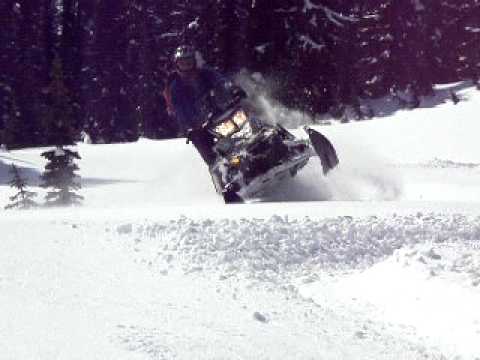 March 12 2009 Brew mtn sledding Binty