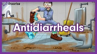 Antidiarrheals (Loperamide) Mnemonic for Nursing Pharmacology (NCLEX)