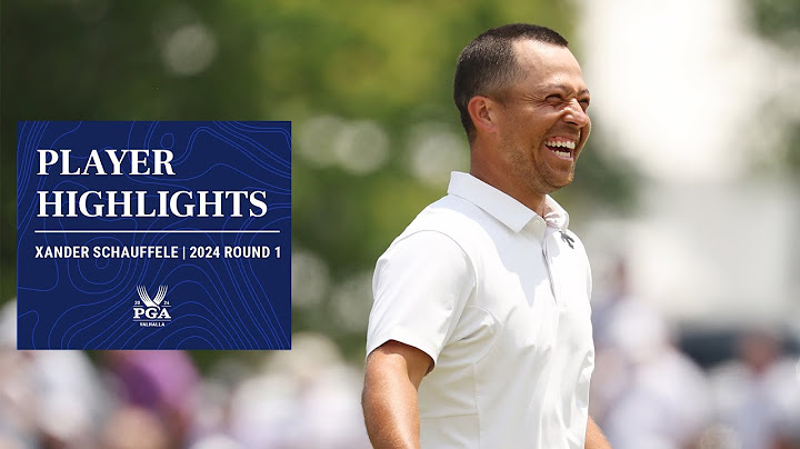 Xander Schauffele's RECORD 9-Under 62 to Lead | Round 1 Highlights | 2024 PGA Championship