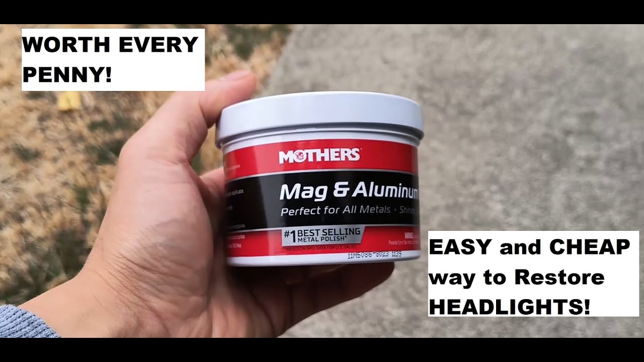 Обзор процесса восстановления оригинальных фар (с помощью полироли Mothers MAG Polish!), которым ...