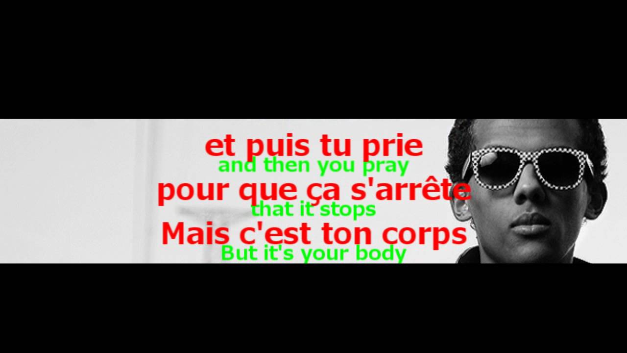 Stromae - Alors On Danse + lyrics + translation - YouTube