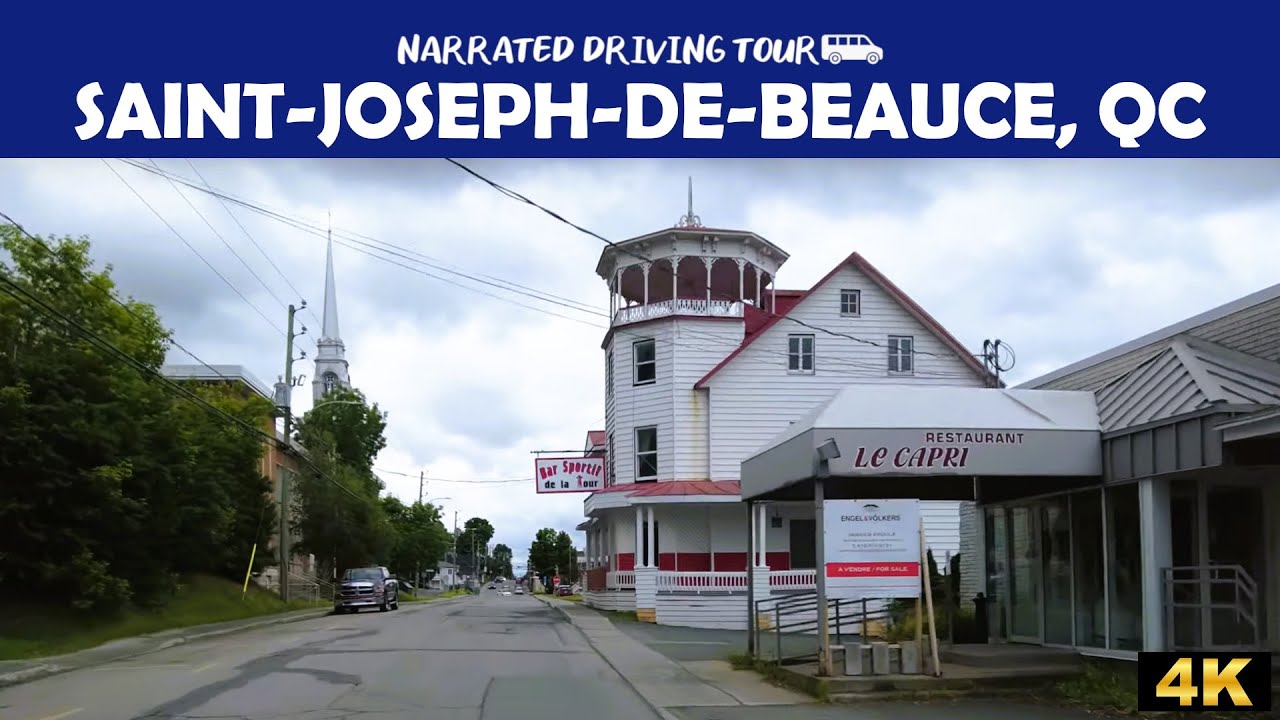 🚗 Saint-Joseph-de-Beauce, Québec 🇨🇦 | 4K Drive